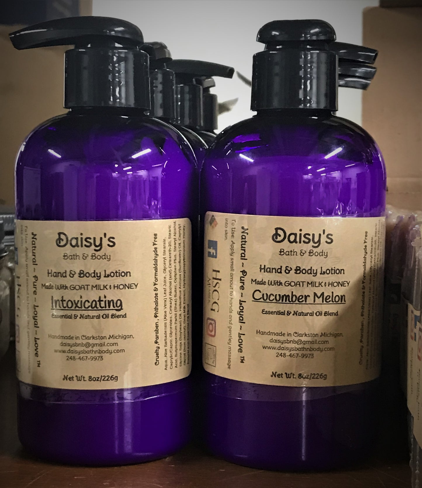 Daisy’s Bath & Body Lotion
